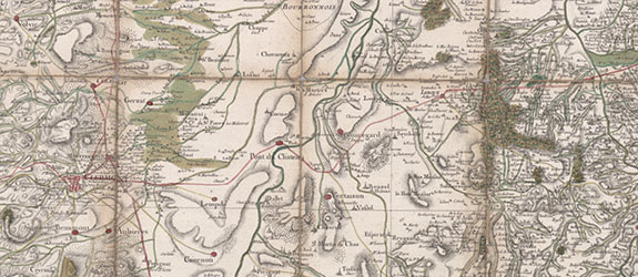 carte de Clermont de Cassini