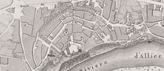 Plan de Pont du Chateau